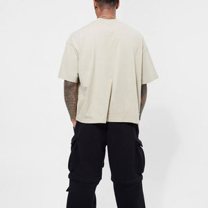 Nueva Llegada, Camiseta Ligera para Hombre, 100% Algodón, Casual, de Primera Calidad, Corte Holgado, Tejido de Punto, Impresión Personalizada al por Mayor - Product Image 4