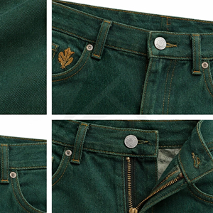 Acid Wash Baggy Jeans Mens Denim Loose Fit Oversized Vintage Style Streetwear Casual Wear Urban Fashion Clothing - Product Image 4