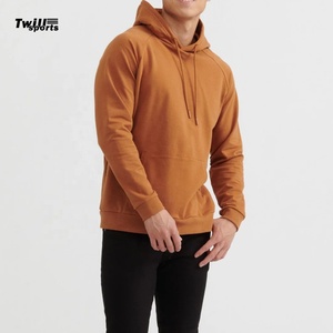 Sweat à capuche unisexe de haute qualité en Spandex/Coton 210 g/m², lourd, avec poche, séchage rapide, respirant, en polaire écologique - Product Image 2