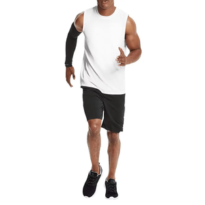 Débardeur de sport pour homme en coton 100% de haute qualité, couverture tricotée respirante et confortable, idéal pour la musculation. - Product Image 5