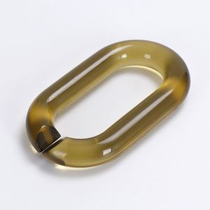 Wholesale Modern Luxury Handmade Acrylic Chain Link Sculpture Coffee Table Decorative Ornament for Wedding Birthday-Direct - Product Image 2