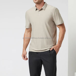 T-shirt polo technique pour homme, t-shirt polo extensible doux, personnalisé - Product Image 5