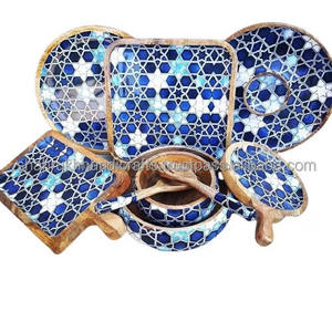 Plateau en nacre de qualité supérieure, design unique, pour la présentation des plats et la restauration, disponible pour une livraison mondiale. - Product Image 3