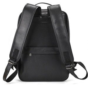 Luxury Full Grain Leather <b>Backpack</b> Men Vintage Travel <b>Laptop</b> <b>Bag</b> Custom Waterproof Outdoor Rucksack <b>Bag</b> LBK-0106 - Product Image 5