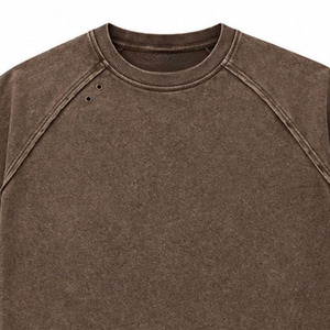 Camisetas Deportivas de Punto Raglán OEM, Cuello Redondo de Algodón Suave, Ropa Personalizada al por Mayor, Fabricante de Ropa Deportiva de Secado Rápido - Product Image 3