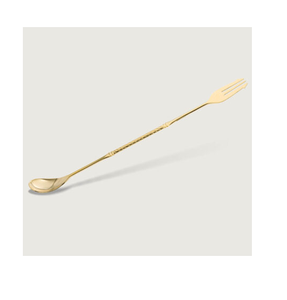 Cuchara de Bar de Doble Punta de Latón Duradero de Alta Calidad, Moderna, para Bodas, Bartenders, Vino y Manualidades - Product Image 1