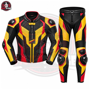 Equipo de Motociclismo de Dos Piezas, Protección Corporal Completa, Cuero Vacuno, Ropa de Carreras, con Logotipo Personalizado, Venta Directa de Fábrica al Por Mayor - Product Image 6