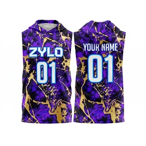 ชุดยูนิฟอร์มฟุตบอลแบบมีฮู้ด 7v7 สำหรับเยาวชน แบบไม่มีแขนเสื้อ พร้อมเสื้อเจอร์ซีย์ - Product Image 1