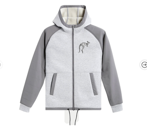 Sudadera con capucha y cremallera para hombre y mujer, 300 GSM, suave, de manga larga, para deportes, descanso, exterior, cálida, informal - Product Image 6