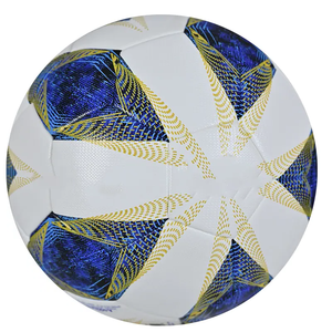 Ballon de football professionnel en PU laminé avec construction thermocollée, disponible en plusieurs tailles, logo personnalisé, fabriqué au Pakistan - Product Image 1