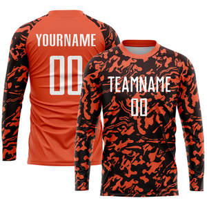 เสื้อผู้รักษาประตูแบบแห้งเร็วสำหรับผู้ชาย ระบายอากาศได้ดี ผ้าตาข่าย แขนยาว ชุดฝึกซ้อม สำหรับปี 2026 สหรัฐอเมริกาและยุโรป - Product Image 5