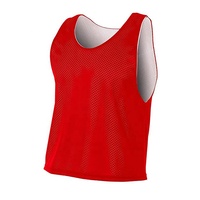 Maillots de football/soccer réversibles en mesh, imprimés sur mesure, grandes tailles, avec couleur et tissu personnalisés pour hommes adultes