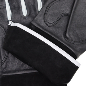 Top Quality Cow Black Leather Fireproof Cut-Resistant TIG Welding <b>Gloves</b> Heatproof Impact-Resistant Heavy Work Safety <b>Gloves</b> - Product Image 6