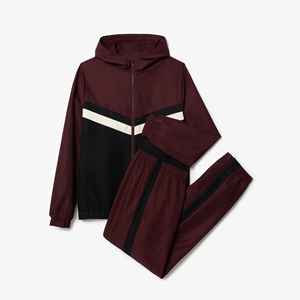 Conjunto Deportivo con Capucha y Cremallera para Hombre, Diseño de Parches, Estilo Invernal, Dos Piezas, Talla Adulto, Superventas - Product Image 6