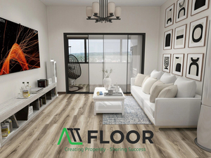 VietNam ATTFloor Anti Scratch SPC Vinyl Flooring Waterproof Luxury Vinyl <b>Tile</b> for High Traffic Area (Samples available) - Product Image 3