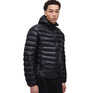 Customized Streetwear Lightweight Puffer Jacket Glossy Nylon Quilted <b>Bubble</b> <b>Coat</b> for Men USA Standard Size Winter Outerwear - Product Image 2