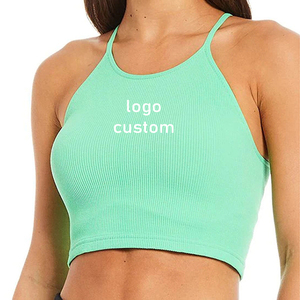 Women's <b>Light</b> Blue Crew <b>Neck</b> Cropped Knit Shirt Short Sleeve Solid Color Zipper Front Loose Fit Casual Spring Summer Wear Quick - Product Image 4