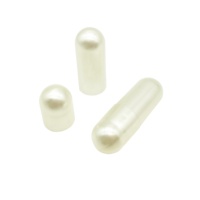 Capsules de gélatine vides d'usine, coques dures creuses, multi-tailles, pour extraits végétaux, HPMC, végétales, Halal, sans TiO, en stock