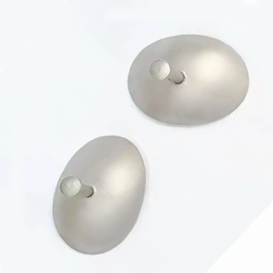 Protector Ocular de Acero Inoxidable Quirúrgico para Protección Ocular Durante el Cuidado Oftalmológico, Protector Ocular Profesional para Oftalmología - Product Image 3