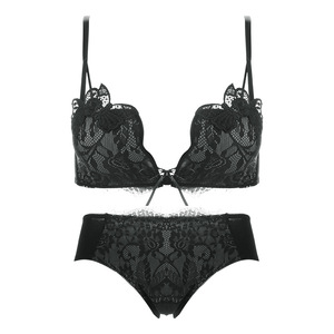 Conjunto de bikini con estampado geométrico para mujer, cuello en V profundo, parte inferior atrevida, traje de baño elástico - Product Image 6