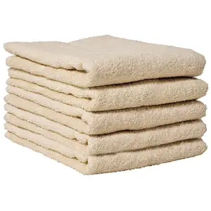[Großhandels produkte] Tägliches Handtuch der Marke HIORIE Osaka Senshu Handtuch aus 100% Baumwolle 34*85cm 350GSM Light Quick Dry Low Cost Beige