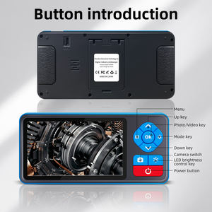 Cámara Endoscópica Industrial a Prueba de Agua con Pantalla de 4.5 Pulgadas, Precio de Fábrica, Tubo Flexible de 8mm, Batería de Litio de 2500mAh, Hecho en Guangdong - Product Image 5