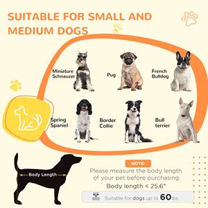White Double-Door <b>Dog</b> Kennel Furniture Side End <b>Table</b> with Storage for Small and Medium <b>Dogs</b> - Product Image 3