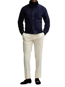Calloway <b>Suede</b> Bomber <b>Jacket</b> - Product Image 4