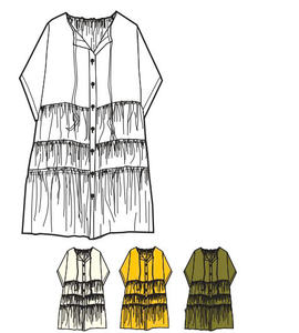 ÉLÉGANCE DÉTENTE FABRIQUÉE NATURELLE SANS EFFORT QUALITÉ OVERSISE 100% RAMIE - Product Image 5