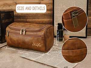 Cuero Genuino de Alta Calidad para Bolsos, Protección de Privacidad, Cierre de Cremallera para Viaje, Color Personalizado, Ligero, Diseño TYG-0144 - Product Image 3