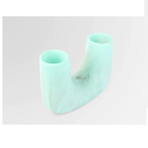 Vase en résine écologique personnalisable, forme irrégulière, motif marbré, thèmes de fête DIY - Plusieurs couleurs disponibles pour la maison - Product Image 4