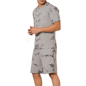 Ensemble chemise et short pour homme, tissu respirant, tenue d'été, coupe décontractée, deux pièces, vêtements décontractés, léger, mode streetwear, voyage - Product Image 3