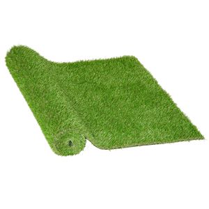 Césped Artificial de 10 x 30 mm, Alfombra de Césped con Protección UV, Putting Green con Orificios de Drenaje, 125 mm de Altura, 5 m de Longitud - Product Image 1