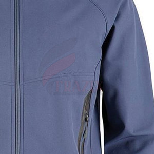 Durable Working <b>Softshell</b> <b>Jacket</b> Water Resistant Thermal Workwear for Construction Factory Warehouse Staff - Product Image 5