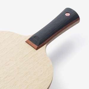 OFERTA: Madera de tenis de mesa TB5 FL 37001 para principiantes, ofensiva, con agarre flared, 5 capas de madera, alto rebote y control, 158x152mm - Product Image 5