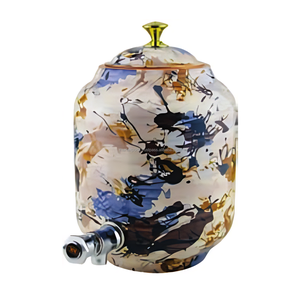 ตู้กดน้ำทำจากทองแดงแบบชนบทภาชนะบรรจุน้ำโลหะบริสุทธิ์ขนาดใหญ่สำหรับโรงแรมร้านกาแฟและการตกแต่งภายในบ้าน - Product Image 1