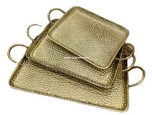 Bandeja decorativa elegante/Bandeja decorativa con asas Bandeja decorativa decoración del hogar Bandeja decorativa personalizada - Product Image 4