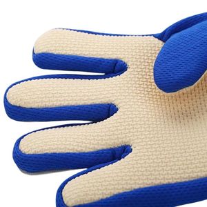 Guantes de Portero de Fútbol, Dedos Completos, Material PU, Antideslizantes, Transpirables, Correa de Muñeca Ajustable, Unisex - Product Image 5