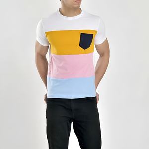 Camiseta de Algodón Lisa para Hombre, Camiseta de Manga Corta para Verano, Camiseta Informal de Algodón Ligera para Hombre, Camiseta Básica de Algodón para Hombre - Product Image 5