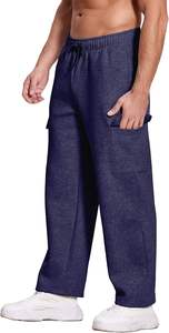 Pantalones de hombre lavados, estilo de moda 2026, fabricantes personalizan pantalones de hombre, joggers desgastados, pantalones de hombre lavados, servicio OEM - Product Image 3