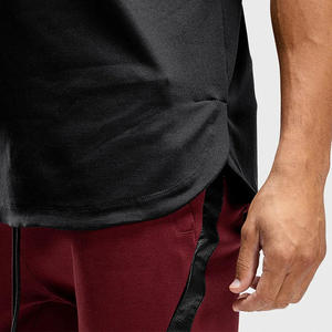 Camisetas de Verano para Hombre de Alta Calidad, Corte Ajustado, Dobladillo Curvo, 100% Algodón, Manga Corta, Secado Rápido, Transpirables - Product Image 4