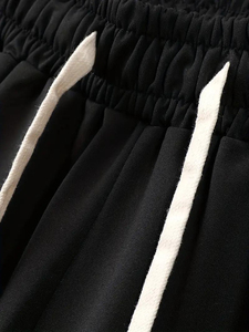 Ensemble décontracté d'été 2026 pour homme : Polo et short 100 % coton à séchage rapide, col ras du cou - Product Image 3