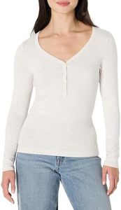 Camiseta Casual de Manga Larga con Cuello en V para Mujer, Diseño Clásico, Poliéster, Gran Venta de Invierno - Product Image 2