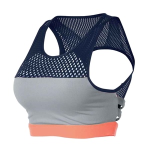 Soutien-gorge de sport personnalisé pour femme, léger, respirant, à maintien élevé, en Spandex/Nylon, pour le fitness et le yoga, avec soutien frontal solide, OEM - Product Image 5
