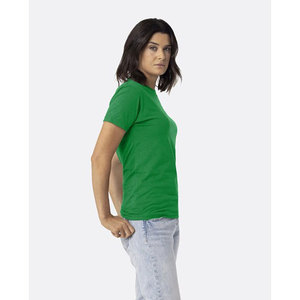 T-shirt personnalisé Level Apparel 6210 en coton 100% uni, tissu lisse, respirant, écologique, confort durable, coupe ajustée, personnalisable - Product Image 5