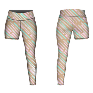 Pantalones de compresión deportivos para hombre de secado rápido y transpirables de Spandex/Poliéster, manguitos de baloncesto de una pierna, leggings con cintura elástica para hombre - Product Image 3