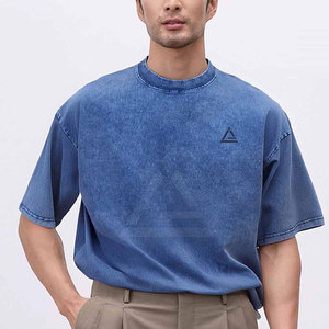 Camisetas Casuales para Hombre con Hombros Caídos, Corte Holgado y Tela Suave, Perfectas para Conjuntos de Verano y Estilo Urbano - Product Image 2