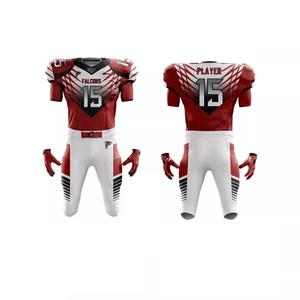 Ensemble de pratique de sublimation pour adultes, 100 % polyester respirant, manches courtes, fabriqué au Pakistan, uniforme de football américain - Product Image 6