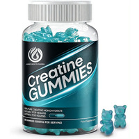 Gummies de créatine OEM ODM 100% créatine monohydrate pure 3000 mg par portion 60 adaptés aux végétaliens Compléments alimentaires à base de pectine