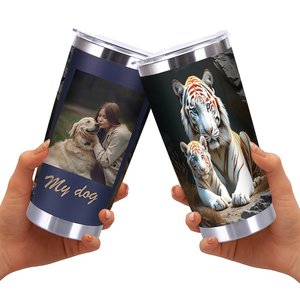 20oz Stainless Steel Tumbler Vacuum <b>Insulated</b> Leakproof Travel Mug Daily Use Commuter <b>Cup</b> - Product Image 2